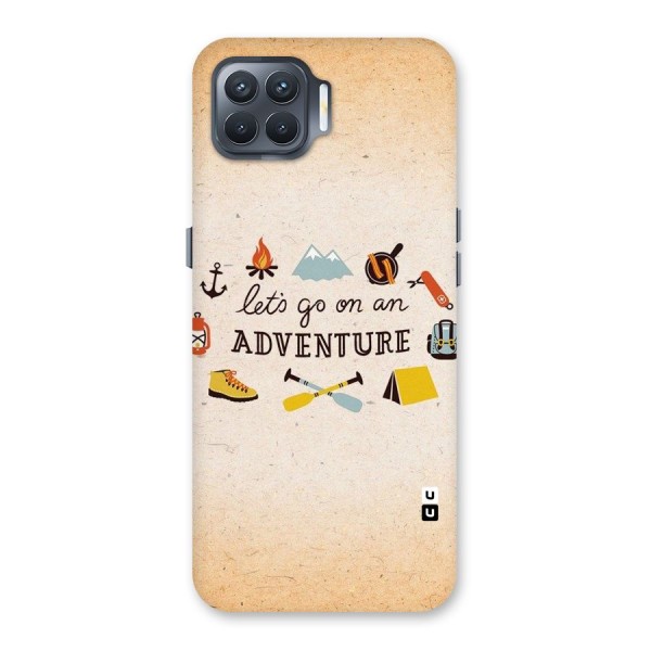 Lets Adventure Life Back Case for Oppo F17 Pro