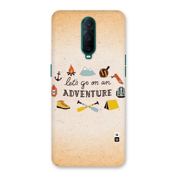 Lets Adventure Life Back Case for Oppo R17 Pro