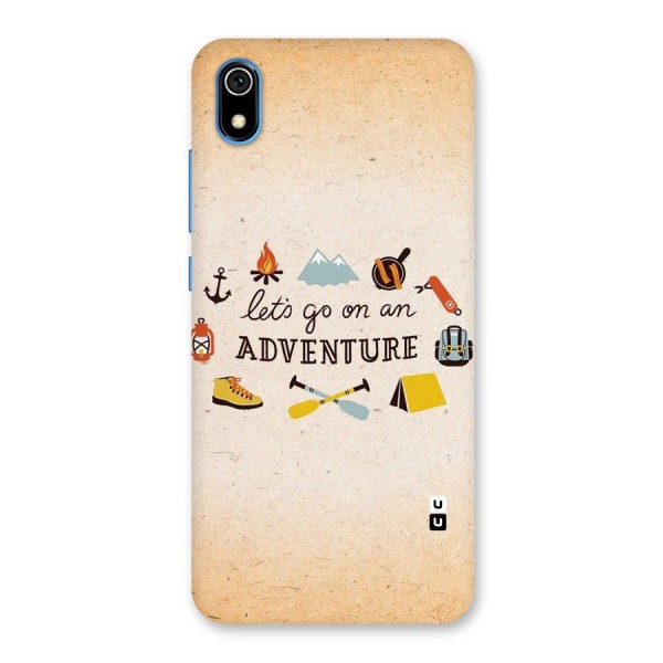 Lets Adventure Life Back Case for Redmi 7A