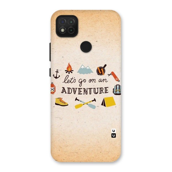 Lets Adventure Life Back Case for Redmi 9C