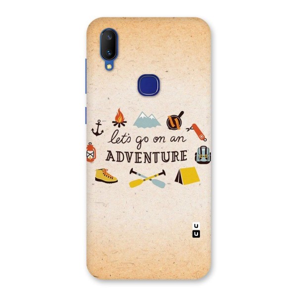 Lets Adventure Life Back Case for Vivo V11