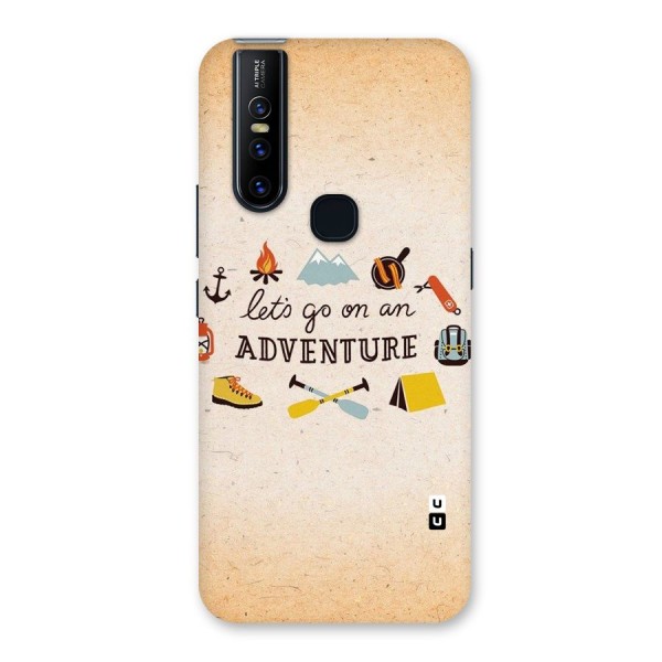 Lets Adventure Life Back Case for Vivo V15