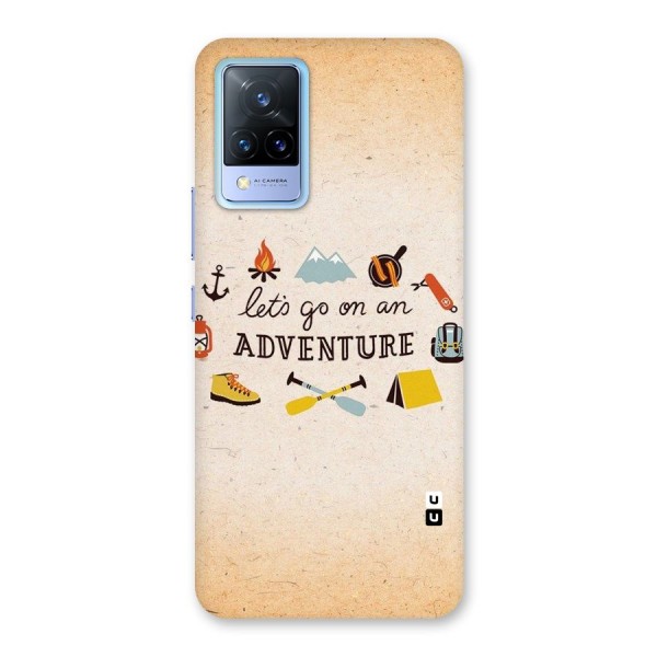 Lets Adventure Life Back Case for Vivo V21 5G