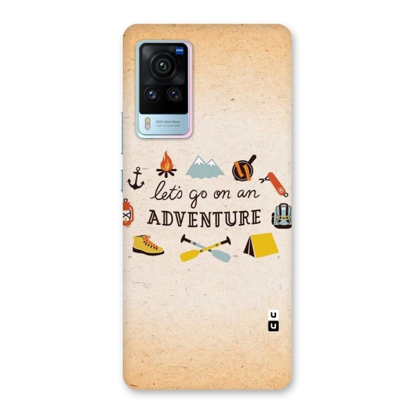 Lets Adventure Life Back Case for Vivo X60 Pro