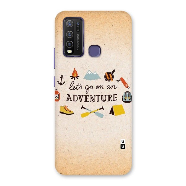 Lets Adventure Life Back Case for Vivo Y30