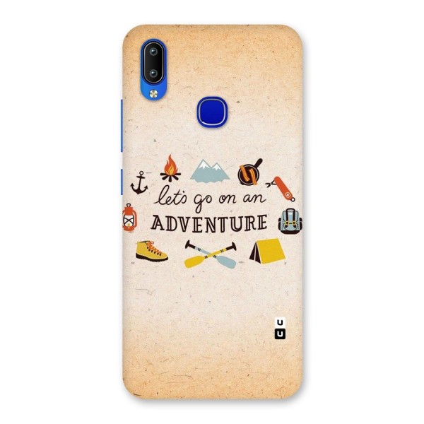 Lets Adventure Life Back Case for Vivo Y91