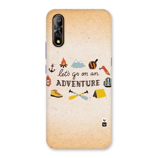 Lets Adventure Life Back Case for Vivo Z1x