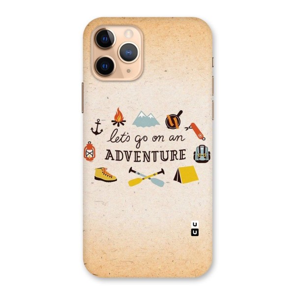 Lets Adventure Life Back Case for iPhone 11 Pro