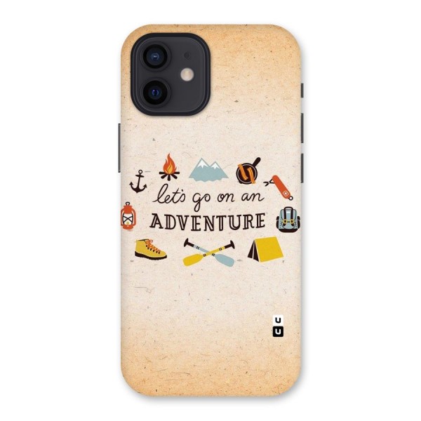 Lets Adventure Life Back Case for iPhone 12