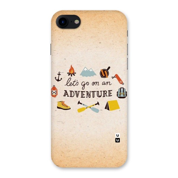 Lets Adventure Life Back Case for iPhone SE 2020