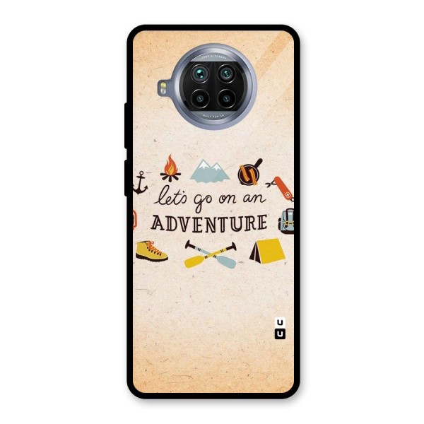 Lets Adventure Life Glass Back Case for Mi 10i