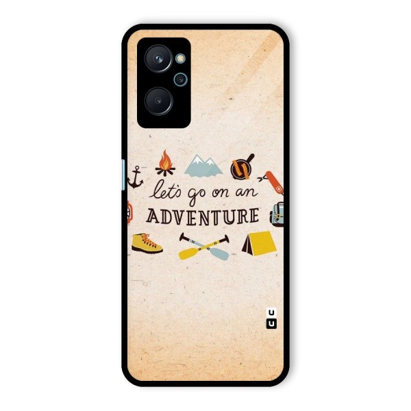 Lets Adventure Life Glass Back Case for Realme 9i