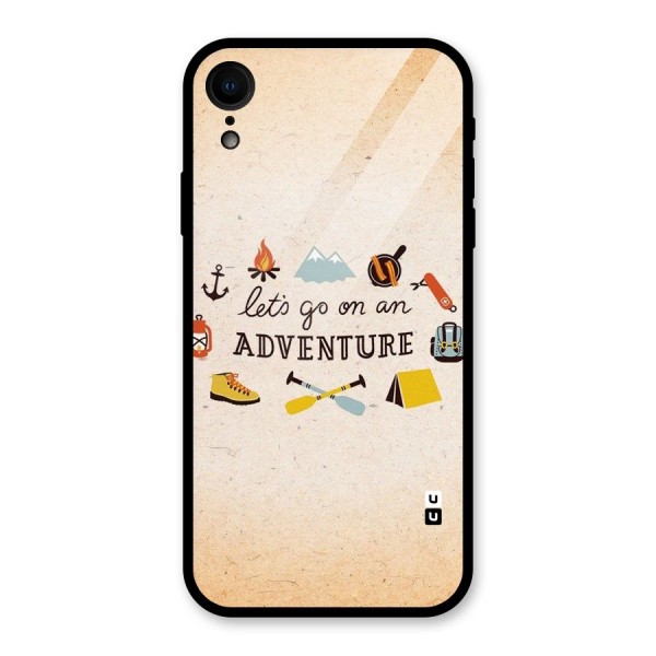 Lets Adventure Life Glass Back Case for XR