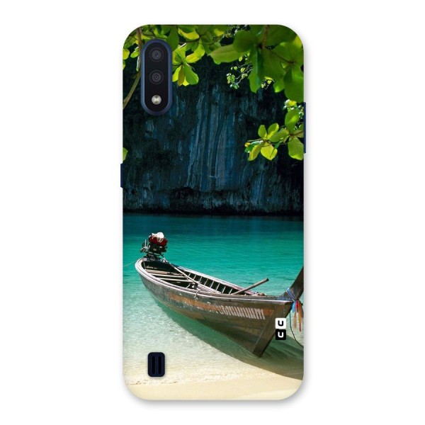 Lets Cross Over Back Case for Galaxy M01