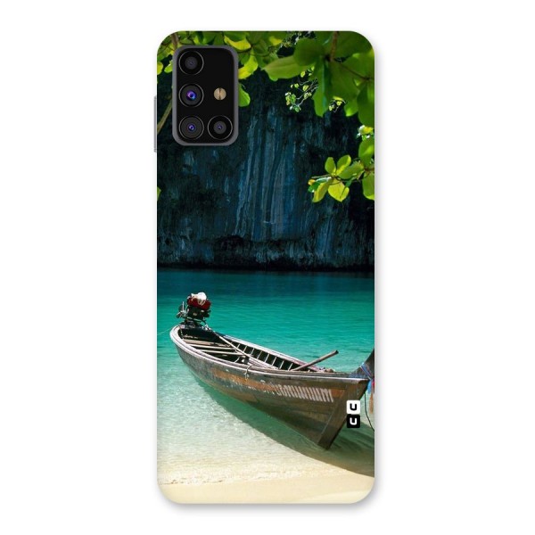 Lets Cross Over Back Case for Galaxy M31s