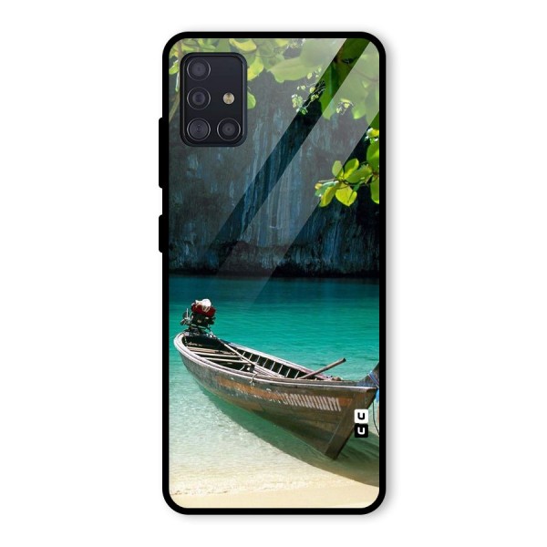 Lets Cross Over Glass Back Case for Galaxy A51