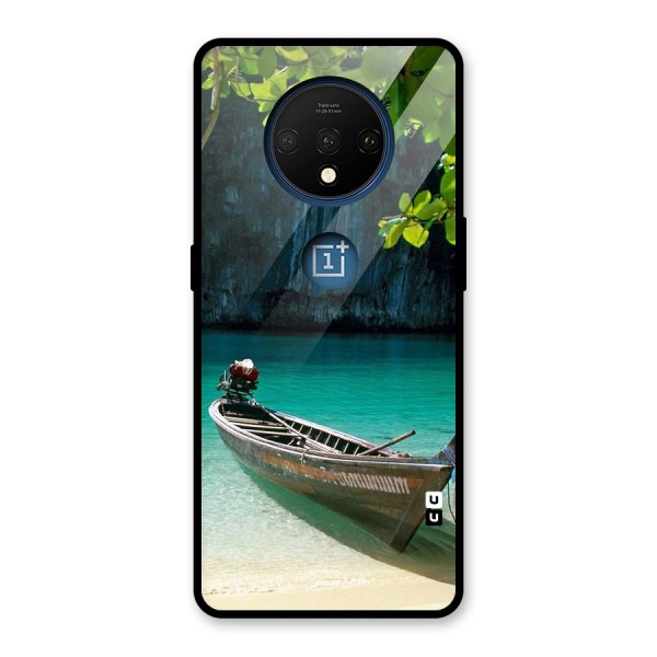 Lets Cross Over Glass Back Case for OnePlus 7T