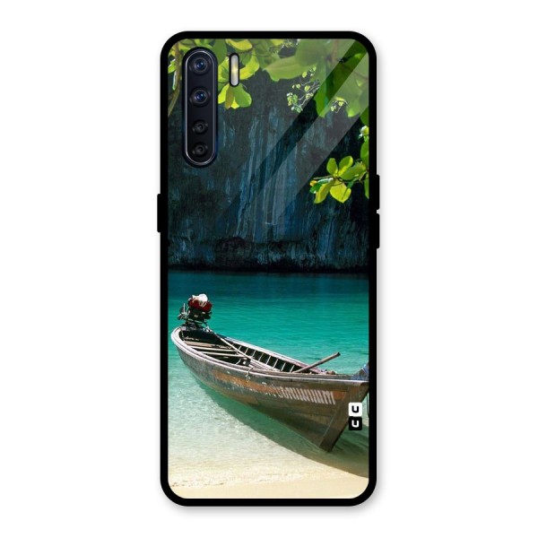 Lets Cross Over Glass Back Case for Oppo F15