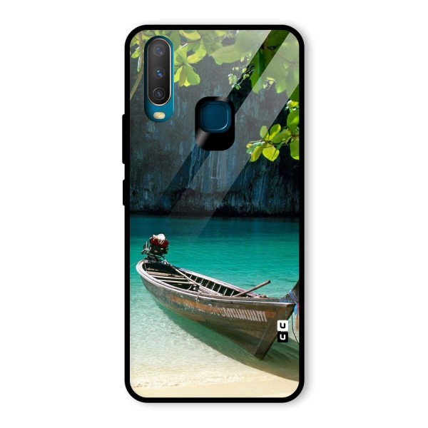 Lets Cross Over Glass Back Case for Vivo Y15