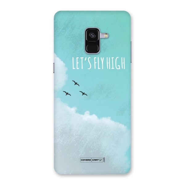 Lets Fly High Back Case for Galaxy A8 Plus