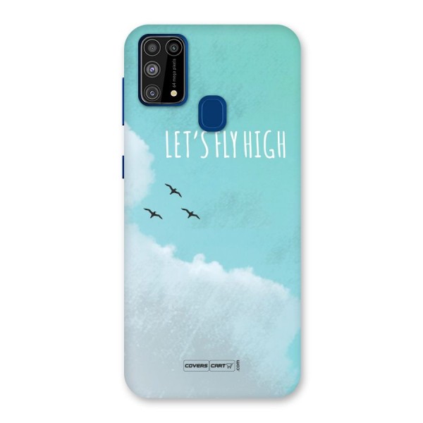 Lets Fly High Back Case for Galaxy F41