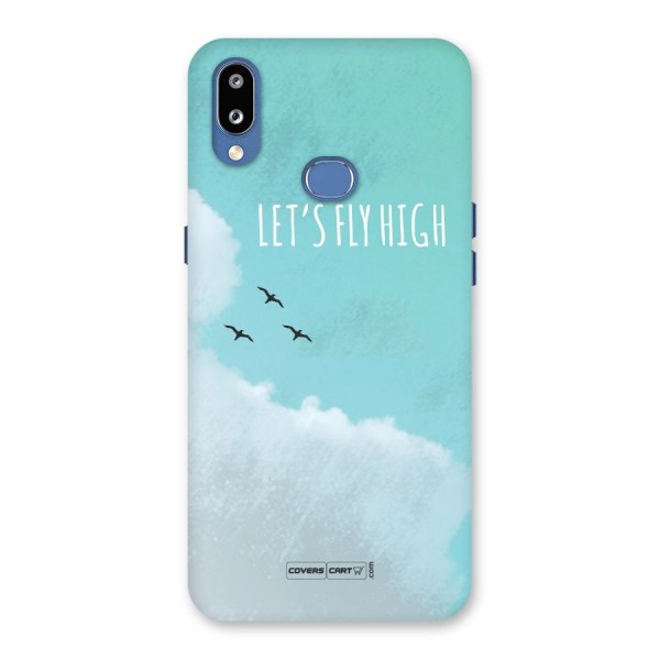 Lets Fly High Back Case for Galaxy M01s