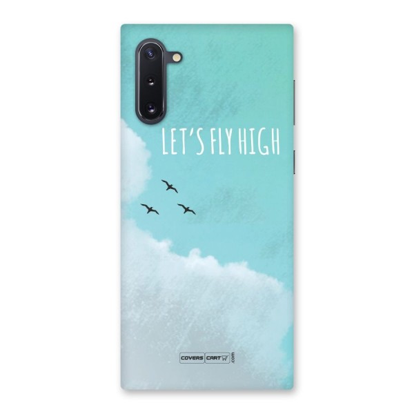 Lets Fly High Back Case for Galaxy Note 10