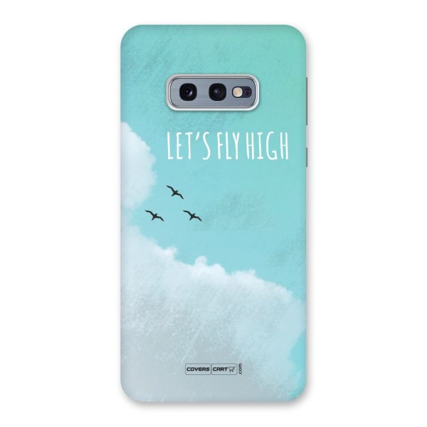 Lets Fly High Back Case for Galaxy S10e