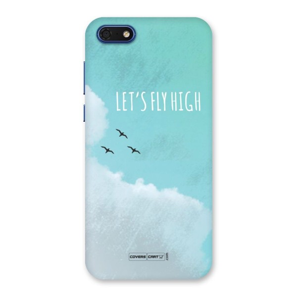 Lets Fly High Back Case for Honor 7s