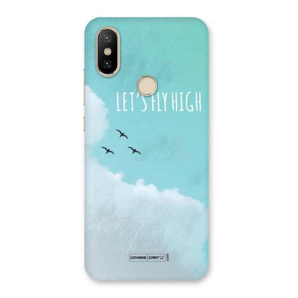 Lets Fly High Back Case for Mi A2