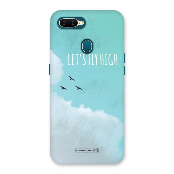 Lets Fly High Back Case for Oppo A7