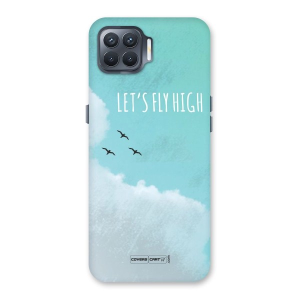 Lets Fly High Back Case for Oppo F17 Pro