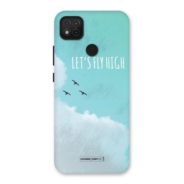 Lets Fly High Back Case for Redmi 9C