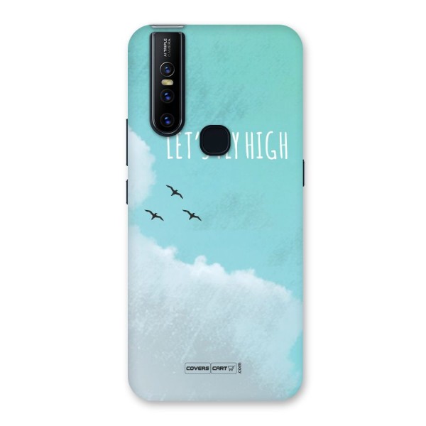 Lets Fly High Back Case for Vivo V15