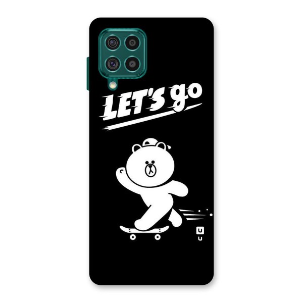 Lets Go Art Back Case for Galaxy F62