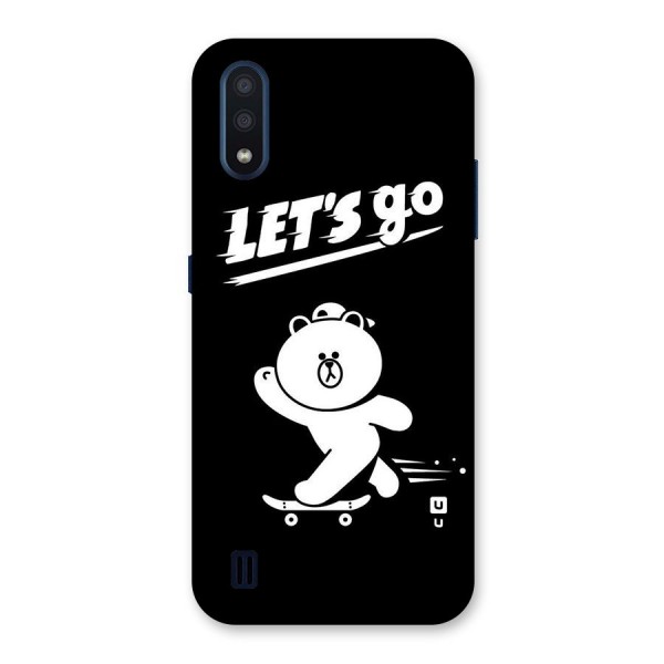 Lets Go Art Back Case for Galaxy M01