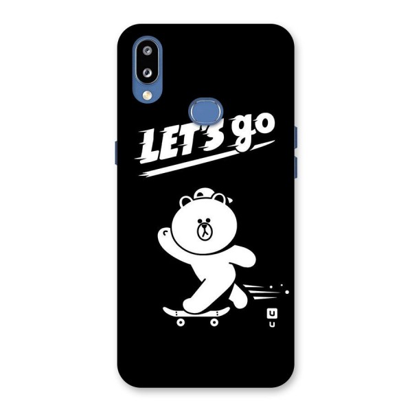 Lets Go Art Back Case for Galaxy M01s