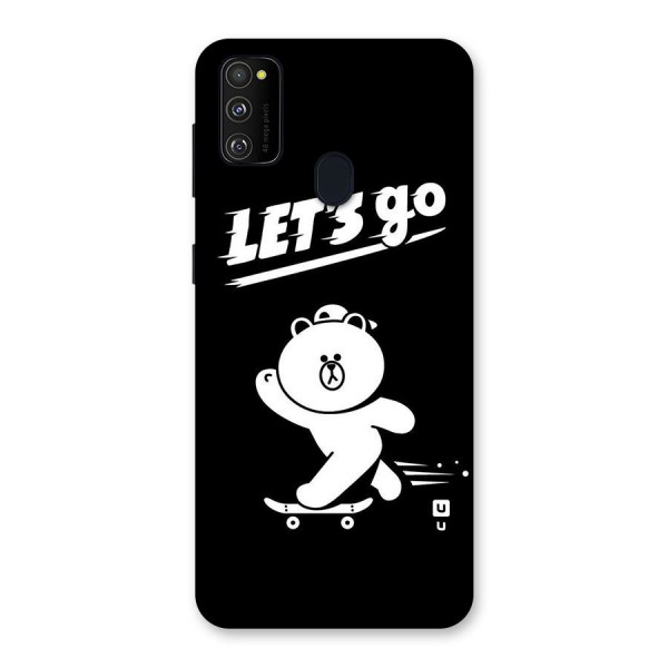 Lets Go Art Back Case for Galaxy M21