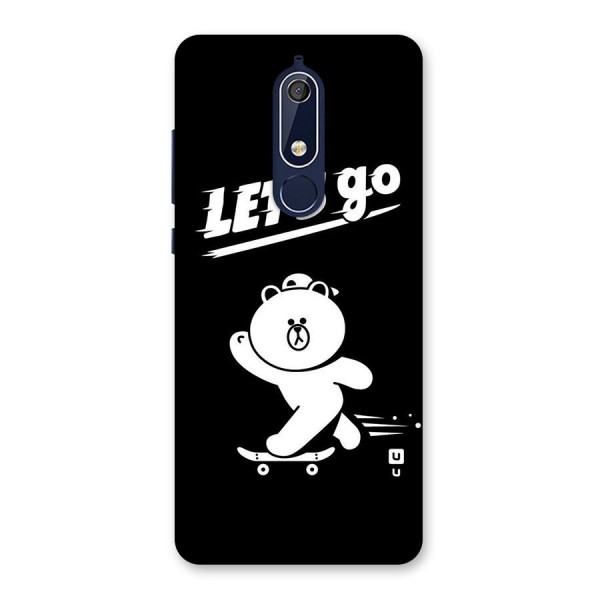 Lets Go Art Back Case for Nokia 5.1