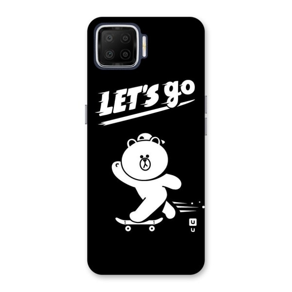 Lets Go Art Back Case for Oppo F17