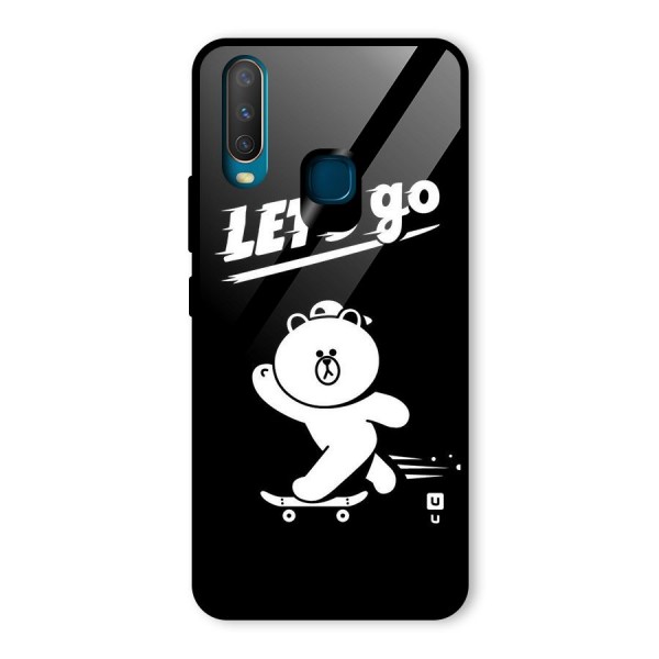 Lets Go Art Glass Back Case for Vivo Y12