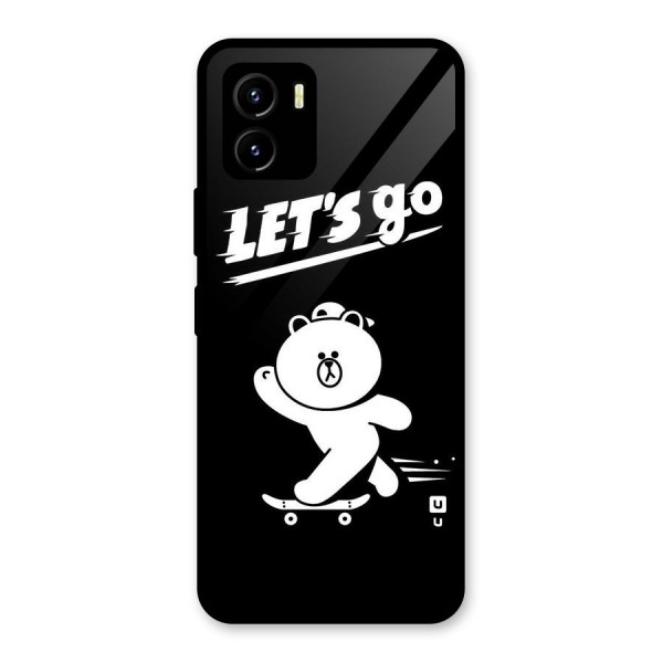 Lets Go Art Glass Back Case for Vivo Y15s