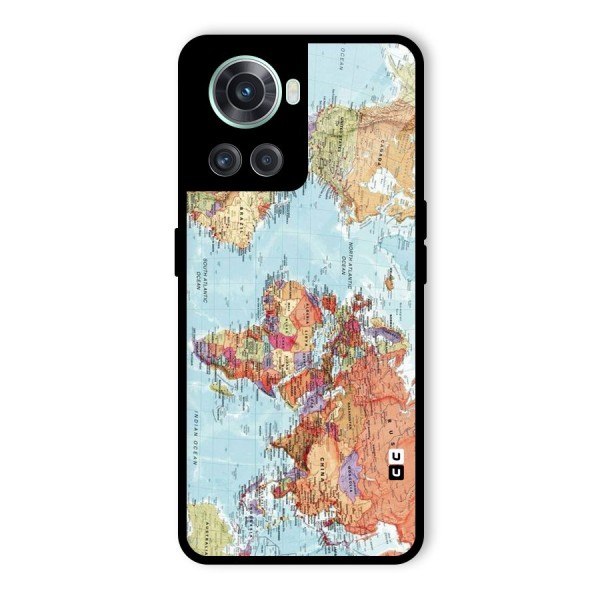 Lets Travel The World Glass Back Case for OnePlus 10R