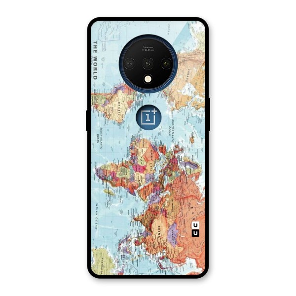Lets Travel The World Glass Back Case for OnePlus 7T