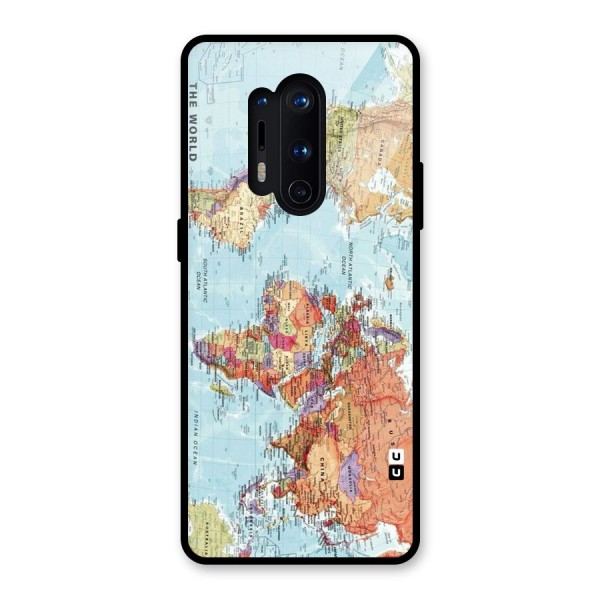 Lets Travel The World Glass Back Case for OnePlus 8 Pro