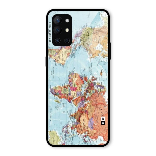 Lets Travel The World Glass Back Case for OnePlus 9R