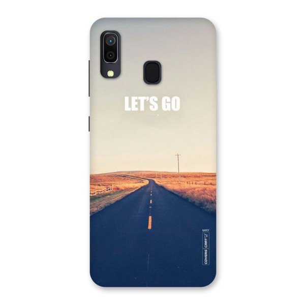 Lets Wander Back Case for Galaxy A20