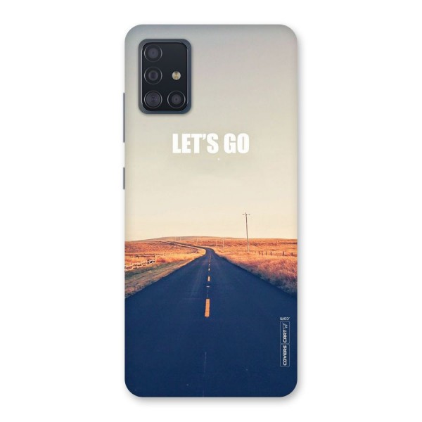 Lets Wander Back Case for Galaxy A51