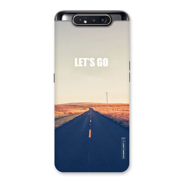 Lets Wander Back Case for Galaxy A80