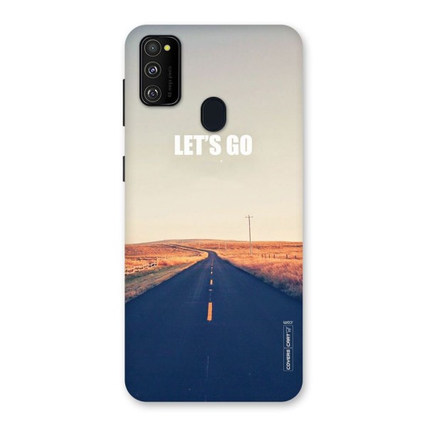 Lets Wander Back Case for Galaxy M21